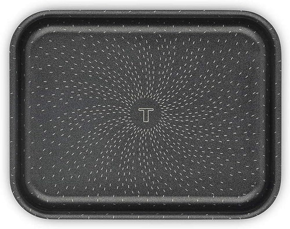Tefal J1600502 Success Flach Mini Backofen Aluminium Schwarz 19X25 X 4,2 cm Formen und Bleche zum Backen Naty Shop