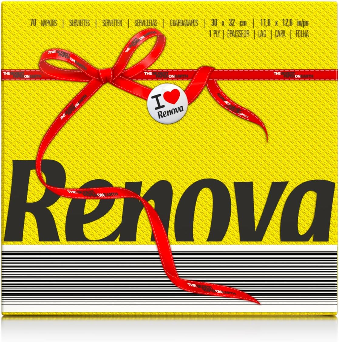 Renova-Papierservietten, 70 Stück, 128 GB