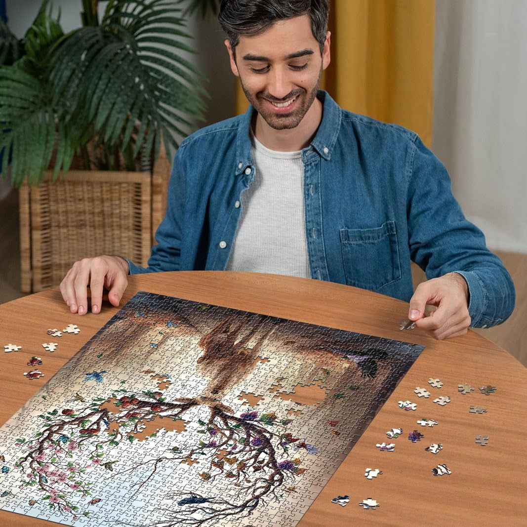 Ravensburger Puzzle 12000459 – The Magic Deer – 1000-teiliges Puzzle für Erwachsene und Kinder ab 14 Jahren, Hirschpuzzle Puzzle Naty Shop