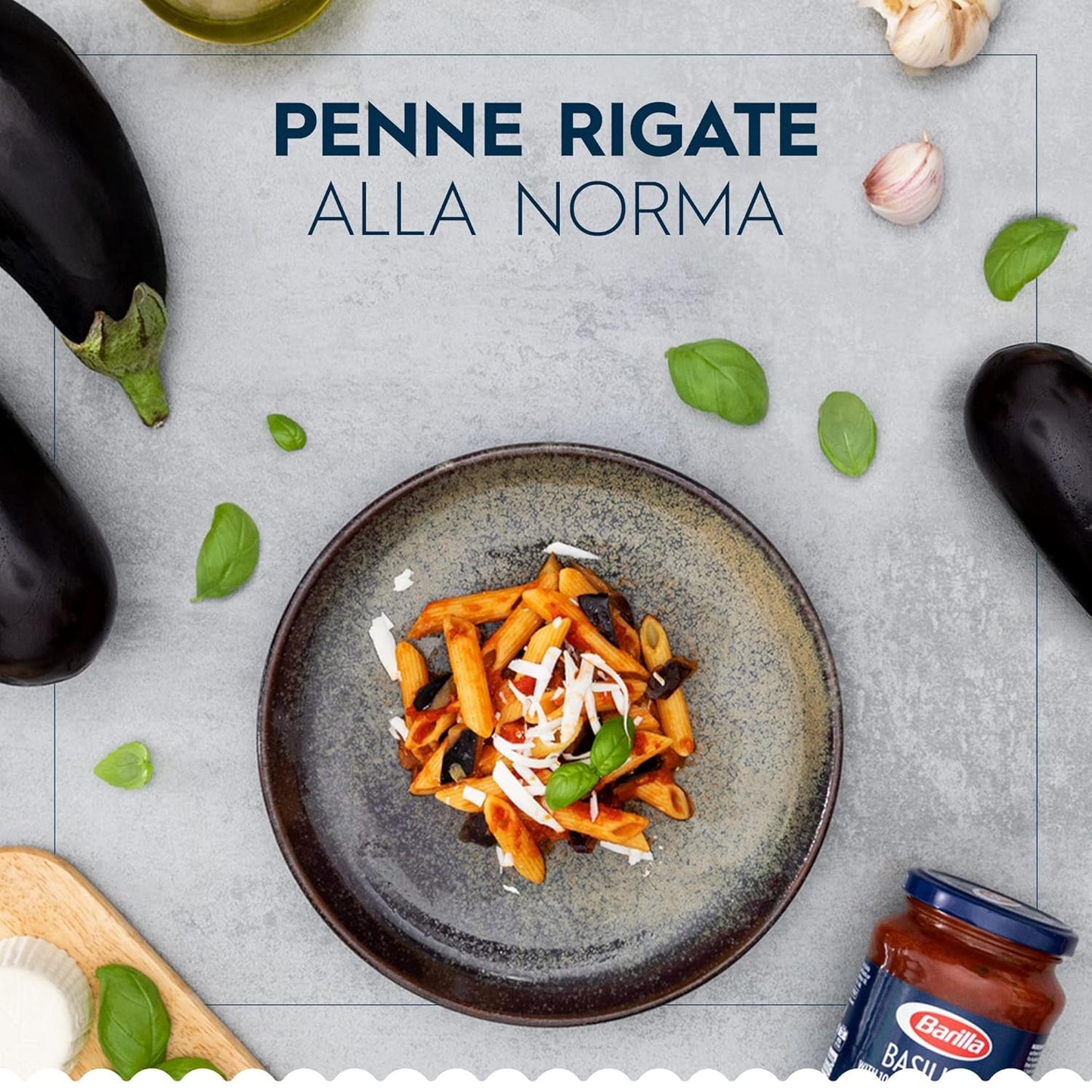 Pasta Barilla Classic Penne Rigate Nr. 73 aus hochwertigem Hartweizen, immer al dente (1 x 500 g)
