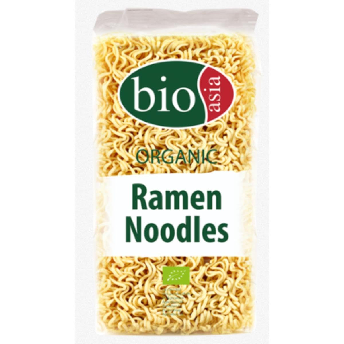 BIOASIA Bio-Ramen-Nudeln, ohne Ei, schnell und einfach, vegetarisch (1 x 250 g)