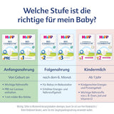 HiPP 3 Bio Combiotik (4 x 600g), Folgemilch ab 10 Monaten, mit natürlichen Milchsäurekulturen, Vitamin C und D, GOS, Omega-3 (DHA, ALA), in bester Bio-Qualität