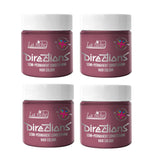 Directions semipermanente Haarfarbe 100 ml, Box 4er-Pack (Pillarbox Red) Naty Shop Pastel Rose Haarfärbemittel 100 ml (4er-Pack)