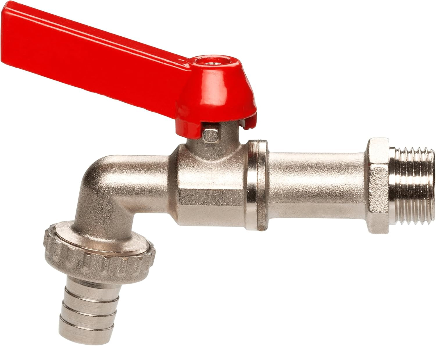 Gardena Kugelhahn: Innen- und Außenventil, 26,5 mm (G 3/4 Zoll) Gewinde, für 1/2 Zoll (13 mm) Schläuche (7332-20)