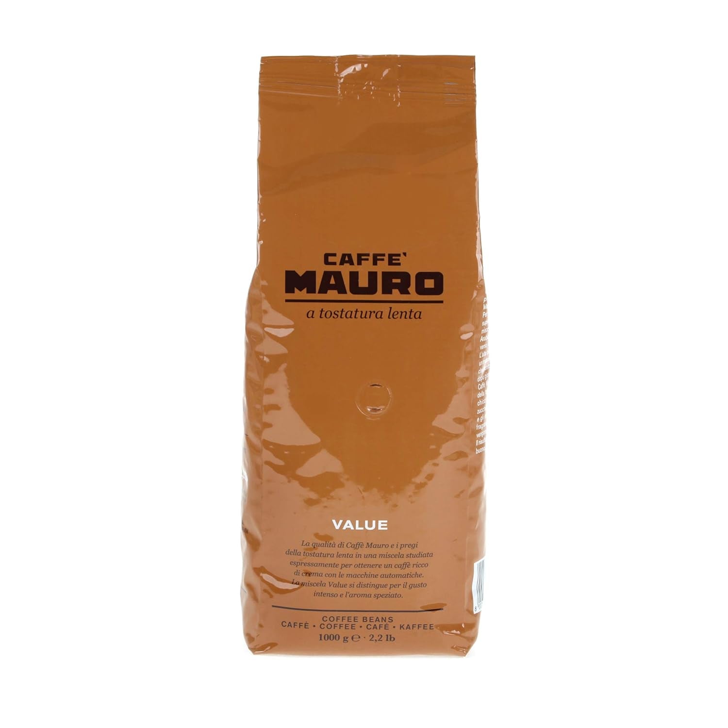 Espresso Mauro Kaffee – Preiswert für Maschinen, 1000g Bohnen