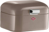 Wesco 235 001 Mini Grandy Brotkorb 17 x 18 x 12 cm (L/B/H) rosa, Edelstahl Frischhalteboxen Naty Shop Warmes Grau