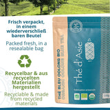 Khla – Bio-Oolong-Tee 100 g – Blauer Tee – natürlicher loser Tee – asiatischer Bio-Tee – lose und geschnitten – Kräuter- und Aufgusstee – aus China