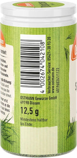 Ostmann - Dill, gehackt, 12,5 Gramm Condimente Naty Shop