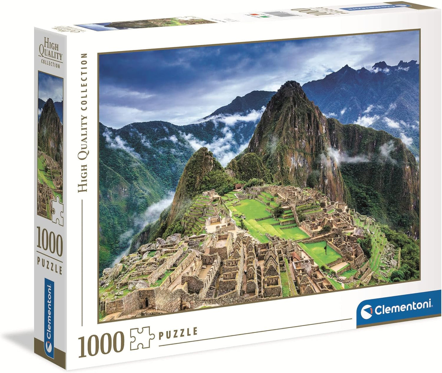 Clementoni 39604 Machu Picchu – 1000 Teile Puzzle ab 9 Jahren Buntes Puzzle für Erwachsene mit kräftigen Farben Geschicklichkeitsspiel für die ganze Familie Schöne Geschenkidee Puzzle Naty Shop Standardtitel