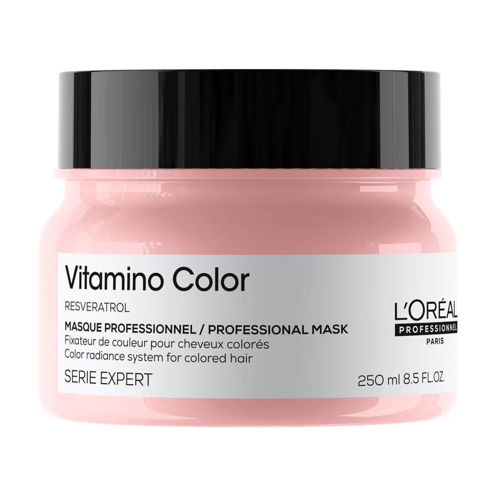 L'Oréal Professionnel Serie Expert Vitamino Color Mask Reisegröße Haarmaske Naty Shop 250 ml (1 Packung)