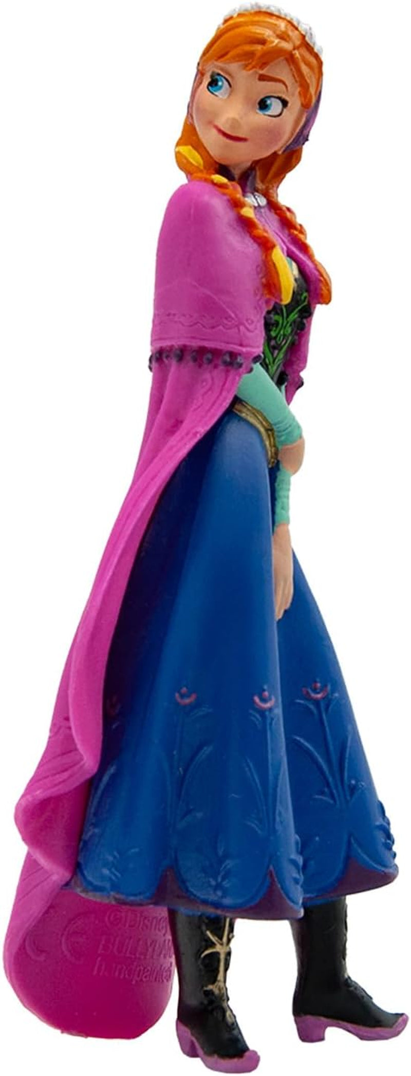 Bullyland 12960 - Prinzessin Anna Figur aus dem Film Frozen von Walt Disney, ca. 9,5 cm, sehr detailliert, ideal als kleines Geschenk für Kinder ab 3 Jahren