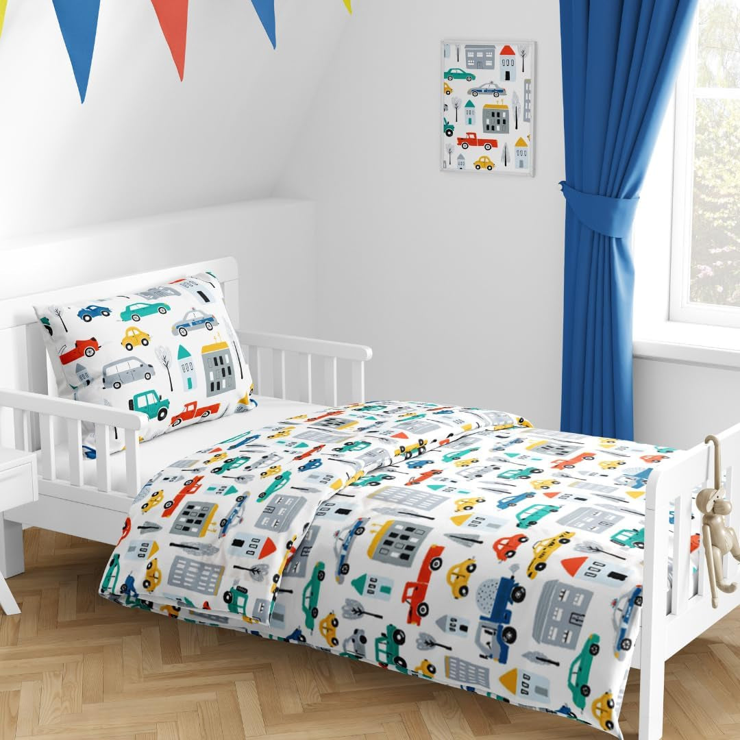 Bettwäsche für Jungen, verschiedene Motive, 100 % Baumwolle. Bettwäsche – Kinder Naty Shop
