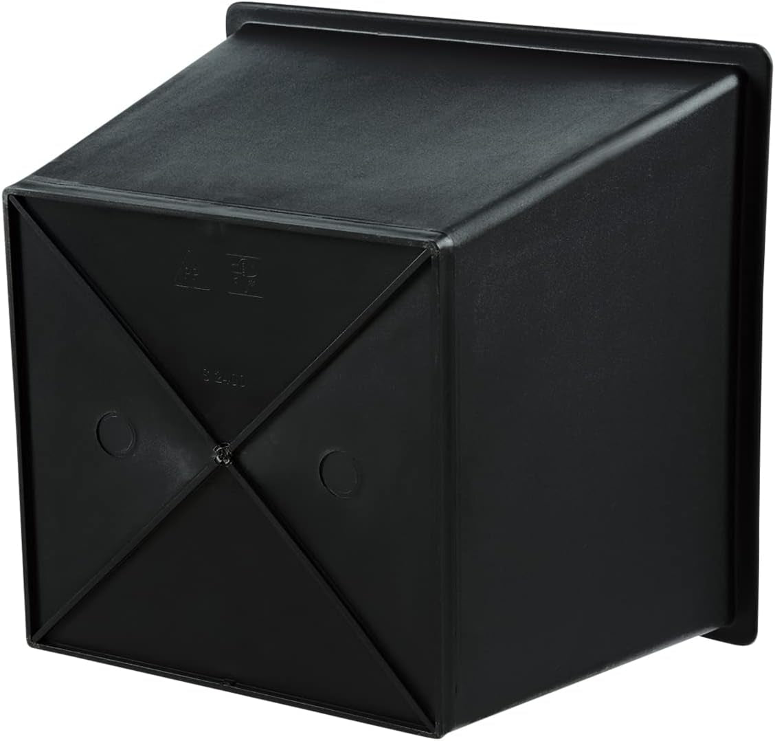 Dehner Universaltopf, ca. 36 x 36 x 30 cm, Kunststoff, schwarz