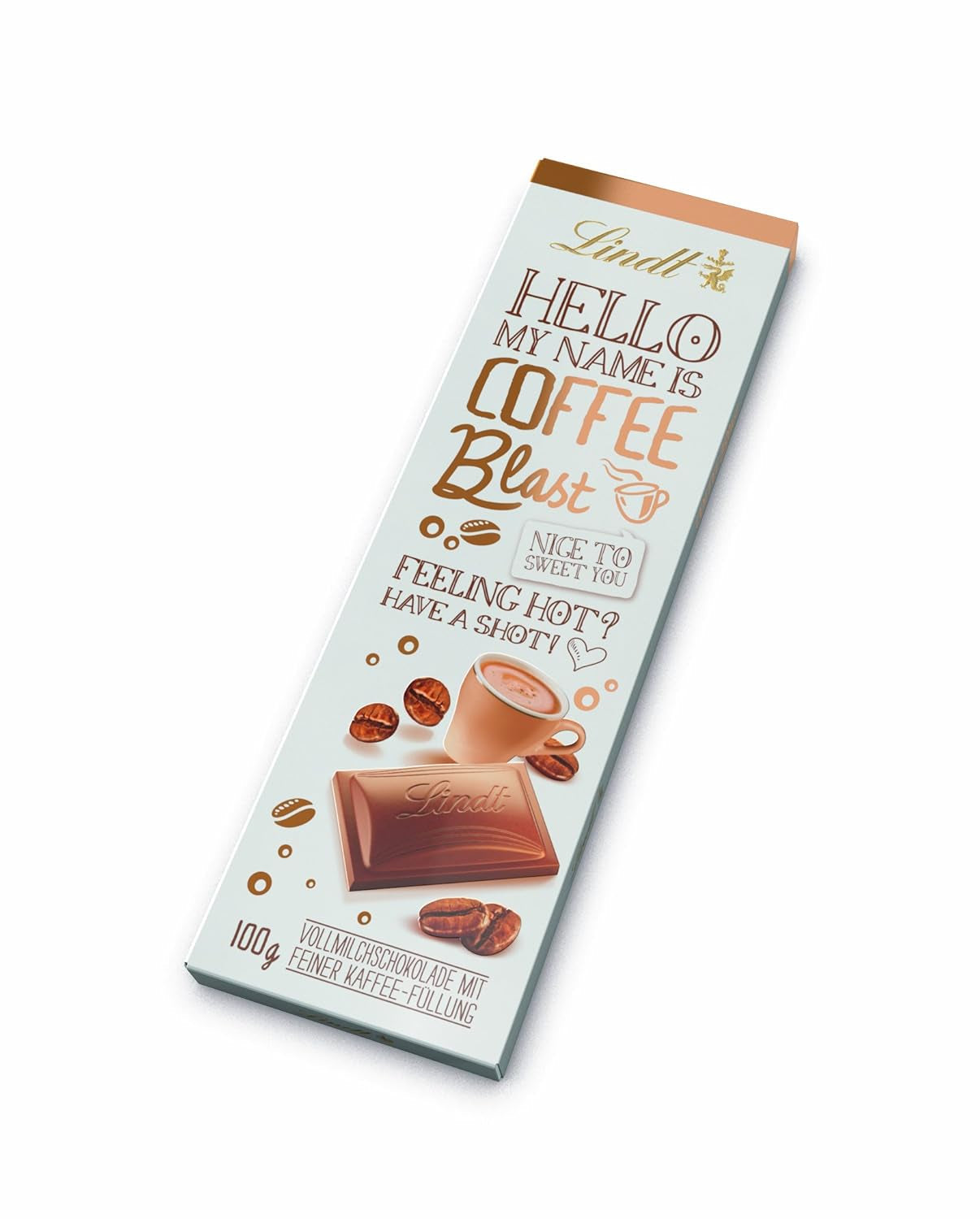 Lindt Schokoladen-Goldhase | Der goldene Hase 100g | Osterhase Premium Milchschokolade | Osterschokolade | Geschenk aus Schokolade | Der Schokoladenhase | Der Osterhase