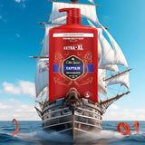 Old Spice Captain 3-in-1 Duschgel und Shampoo für Männer, 1 Liter Dusche & Bad Naty Shop