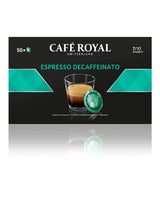 Espresso Forte 50 Pads für professionelle Nespresso-Maschine – 7/10 Intensität – UTZ-zertifiziert & Espresso Decaffeinato 50 Pads für professionelle Nespresso-Maschine – 7/10 Intensität