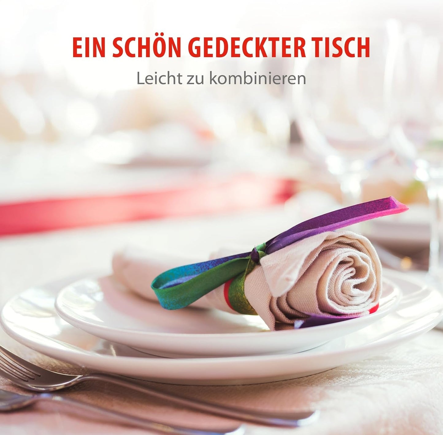 alpina Geschirrset 8 Personen - 40-teiliges Steingut Geschirr - Teller Set mit Speiseteller, Schalen und Kaffeebecher - Campinggeschirr - Mikrowellen- und Spülmaschinengeeignet - Weiß