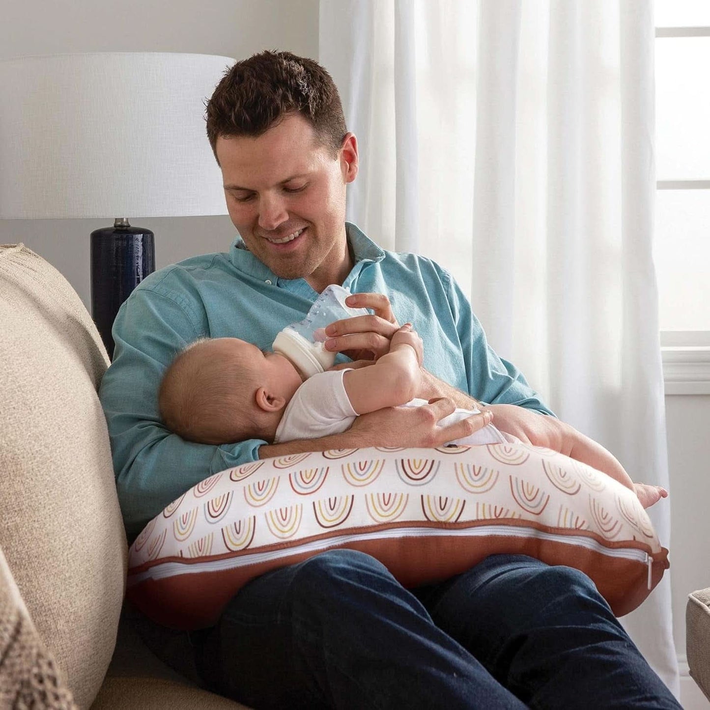 Stillkissenbezug – Bio-Stoff Lebensmittel und Stillzubehör Bebe Naty Shop