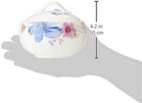 Villeroy & Boch Mariefleur Gris Basic Zuckerdose, Premiumporzellan, weiß/multicolor