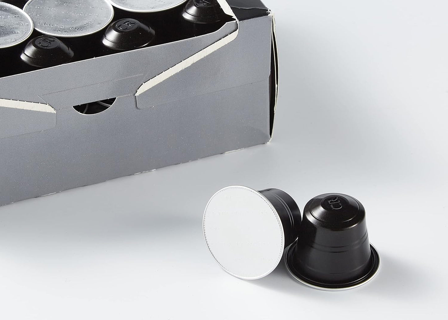 Café Royal Ristretto 36 Kapseln für Nespresso Kaffeemaschine – 9/10 Intensität – UTZ-zertifiziert Kaffeekapseln aus Aluminium (Packung mit 3)