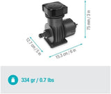 Bewässerungssystem Gardena Micro-Drip Basic Unit 2000: Grundgerät zur Druckreduzierung, Wasserdurchfluss ca. 2.000 l/h, schnelle und einfache Anschlusstechnik (1354-20)