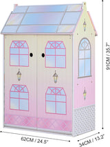 Olivias Little World Glasshouse Kids 12" Puppenhaus & 10 Puppenzubehör 3,5" Multi Td-12518D Puppenhäuser Naty Shop