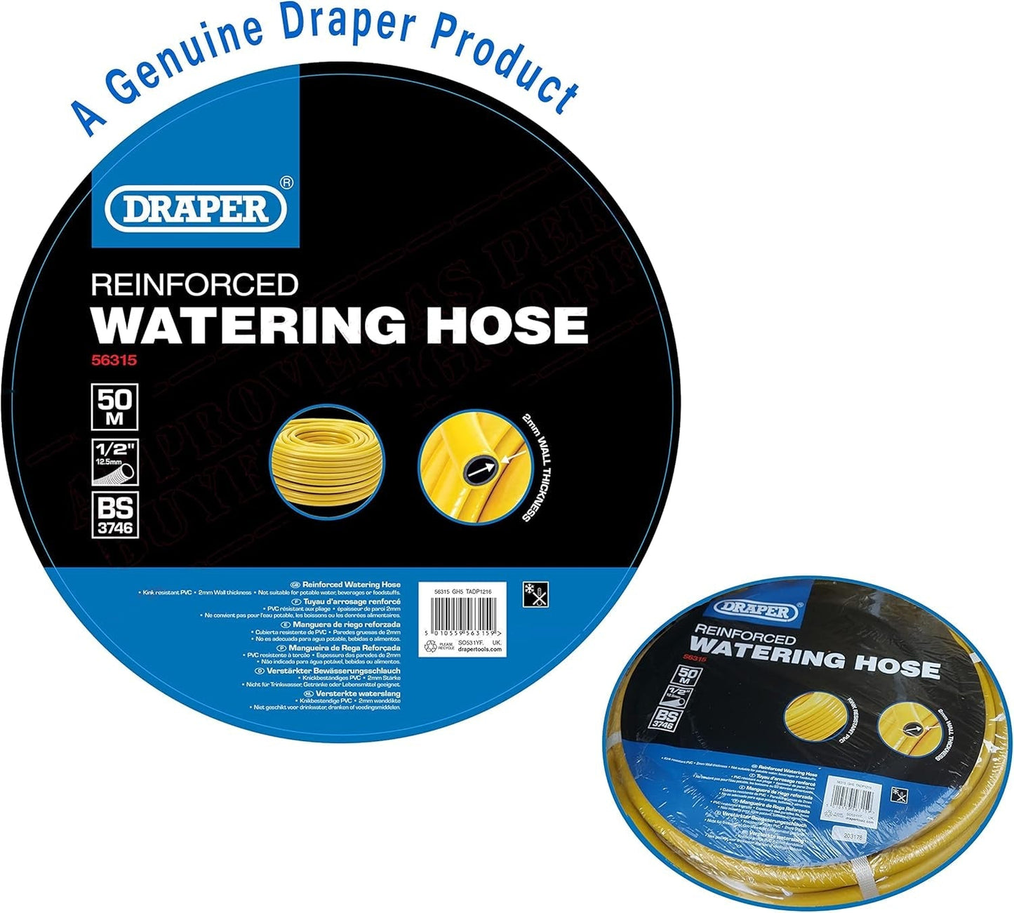 Draper 56315 Profi-Gartenschlauch 50 m