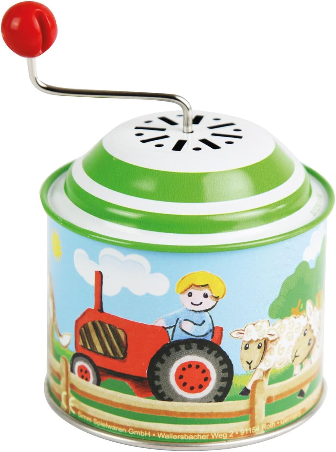 LENA 52760 Feste drehbare Spieluhr, Spieluhr ca. Bebe Toys Naty Shop Standardtitel