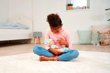 30 cm große Elefanten-Babypuppe aus Vinyl für Neugeborene mit Trink- und Tränkfunktion, Flasche und Schnuller, ab 2 Jahren