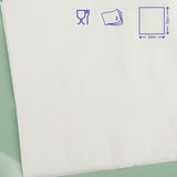 Renova-Papierservietten, Tischkunst, 50 Premium-Servietten, 3-lagig