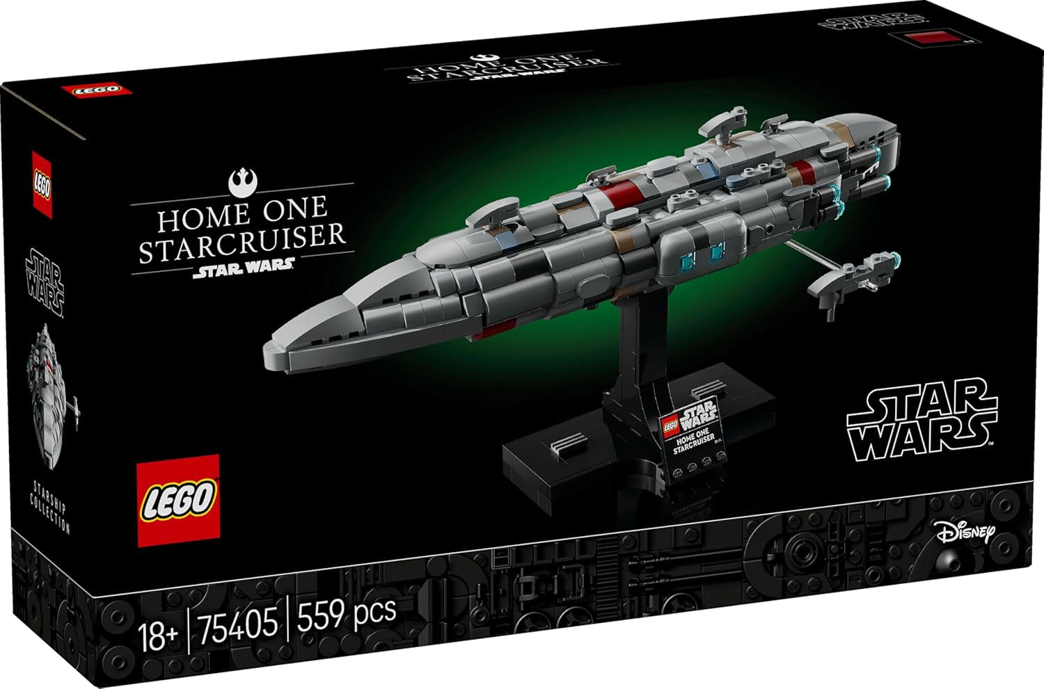 LEGO Star Wars 75405 Home One Starcruiser aus „Die Rückkehr der Jedi-Ritter“ – Raumschiffmodell – Fantasy- und Sammelset zum Bauen und Ausstellen – Geschenk für erwachsene und jugendliche Fans. Bausätze. Besuchen Sie den LEGO-Store