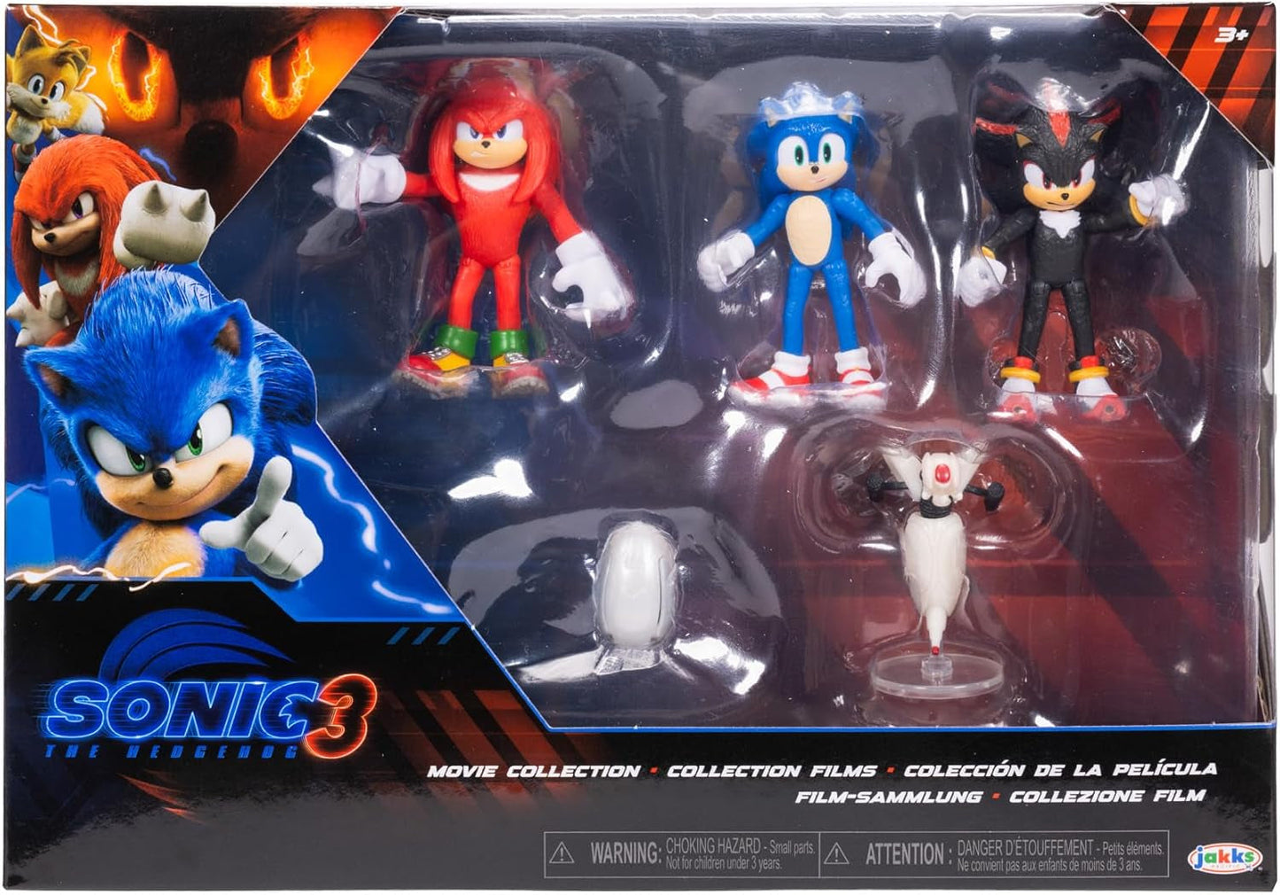 Sonic 3 Movie 6 cm Actionfiguren Multipack Actionfiguren Naty Shop
