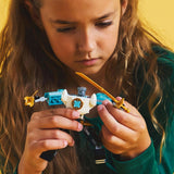 LEGO NINJAGO Zanes Action-Mech – Ninja-Spielzeug mit 3 Minifiguren zum Rollenspiel – Kleines Set zum Bauen und Spielen für Kinder – Geschenkidee für Jungen und Mädchen ab 6 Jahren 71827 Bausets Besuchen Sie den LEGO-Store
