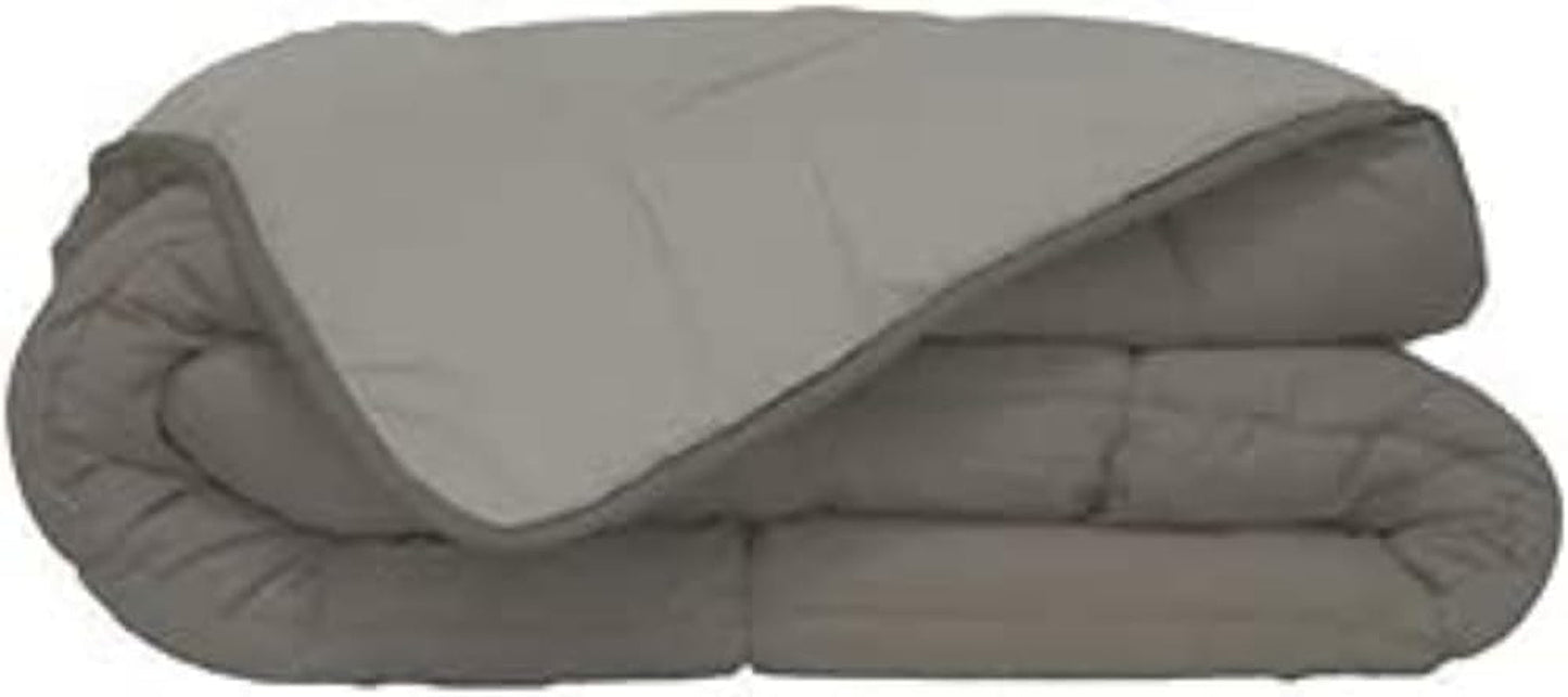 Couette CALGARY Chocolate/Corail 140 Bettdecken und Steppdecken Naty Shop 260X240X1 cm