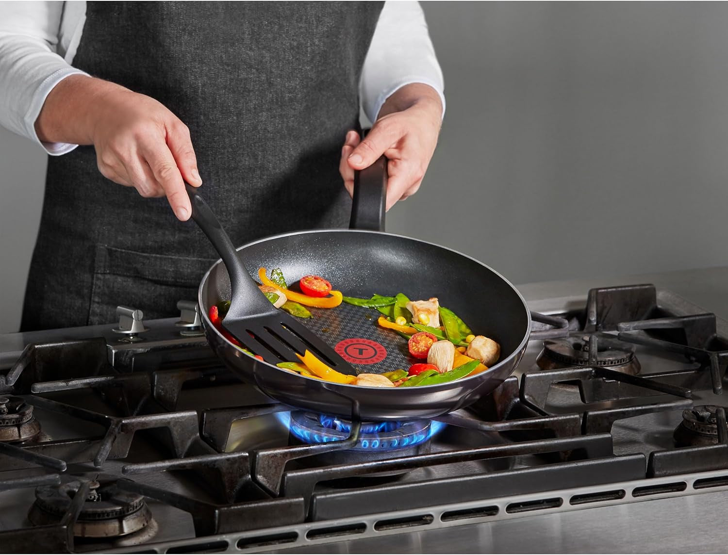 Tefal D52606 Resist, Titan-Antihaftbeschichtung Töpfe und Pfannen Naty Shop