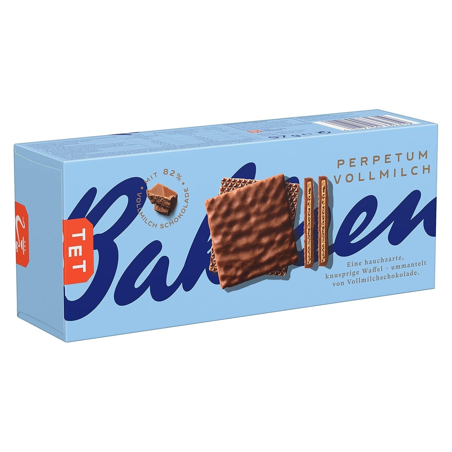 Bahlsen Perpetum Milchschokoladenwaffel (1 x 97 g) (10er-Pack)