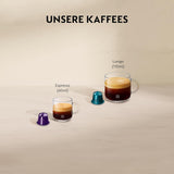 Espressomaschine mit Nespresso De'Longhi Essenza Mini Kapseln, schwarz | Pumpendruck 19 bar | Wassertank 0,6 l | Für Espresso und Lungo | Kleine Espressomaschine – Große Kaffeemomente | EN85.B