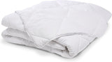 Warme Steppdecke für 1 Person, Hygiafill 95° waschbar, professionell getestet, weiß, 140X200Cm, KBOB40 Steppdecken und Steppdecken Naty Shop