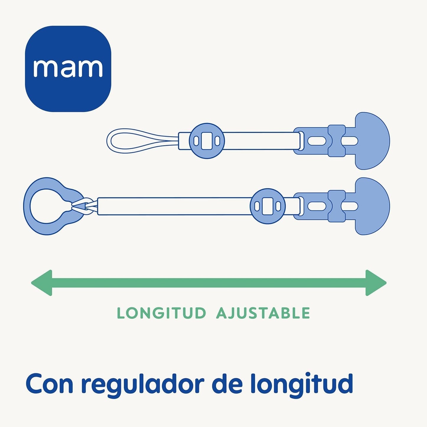 MAM Clip It Schnuller! Broach & Original S226 Skinsoft™ Silikon, ultraweich, für Babys ab 0+ Monaten