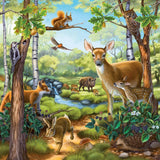 Ravensburger Puzzle für Kinder – 09265 Wald/Zoo/Haustiere – Puzzle für Kinder ab 5 Jahren, mit 3 x 49 Teilen. Puzzle Naty Shop