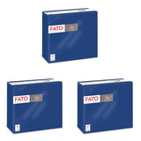 - Weiche und sanfte Einweg-Papiertücher, 40er-Packung, Größe 38 x 38, in 4 gefaltet, 2 Schichten, Farbe Nachtblau, 100 % reines Zellulosepapier, FSC-zertifiziert (3er-Pack)