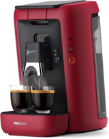 PHILIPS Senseo Maestro Kapsel-Espressomaschine – Intense Plus-Technologie, hochwertiger Espresso, ökologisches Design, 1,2 l Wassertank, Memo-Funktion, Entkalkungsanzeige (CSA260/60)