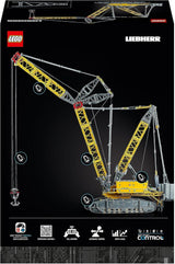 LEGO Technic Liebherr LR 13000 Raupenkran-Set, Bauen Sie das beste ferngesteuerte Baufahrzeugmodell mit Control+ App, Kran mit Windensystem und Hubarm, großer Modellbausatz für Erwachsene 42146 Besuchen Sie den LEGO-Store Bausets