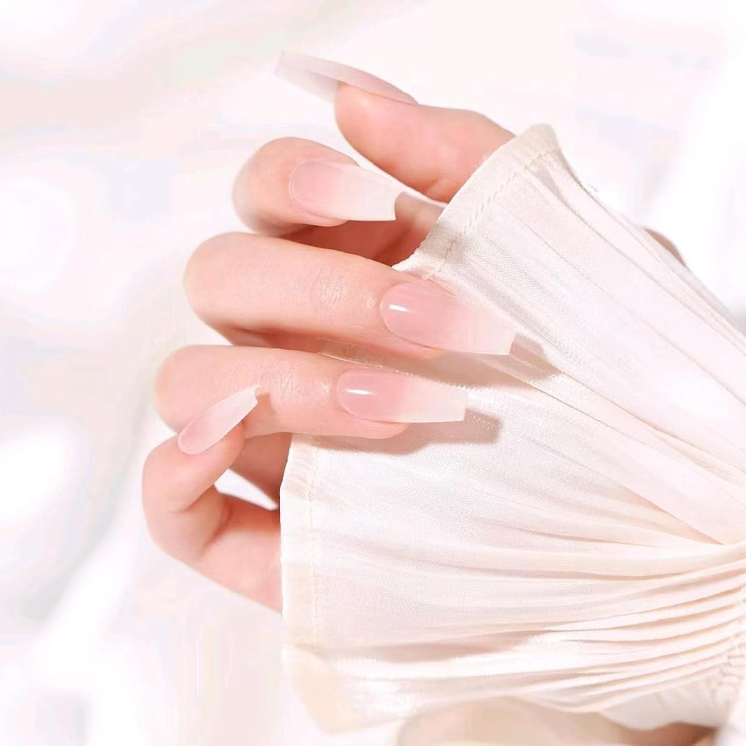 20 Jelly-Nagelklebetabletten – klare, starke, doppelseitige Klebepads, wasserfest, wiederverwendbar, zum Aufdrücken der Nägel, DIY-Maniküre-Set, Nagelzubehör