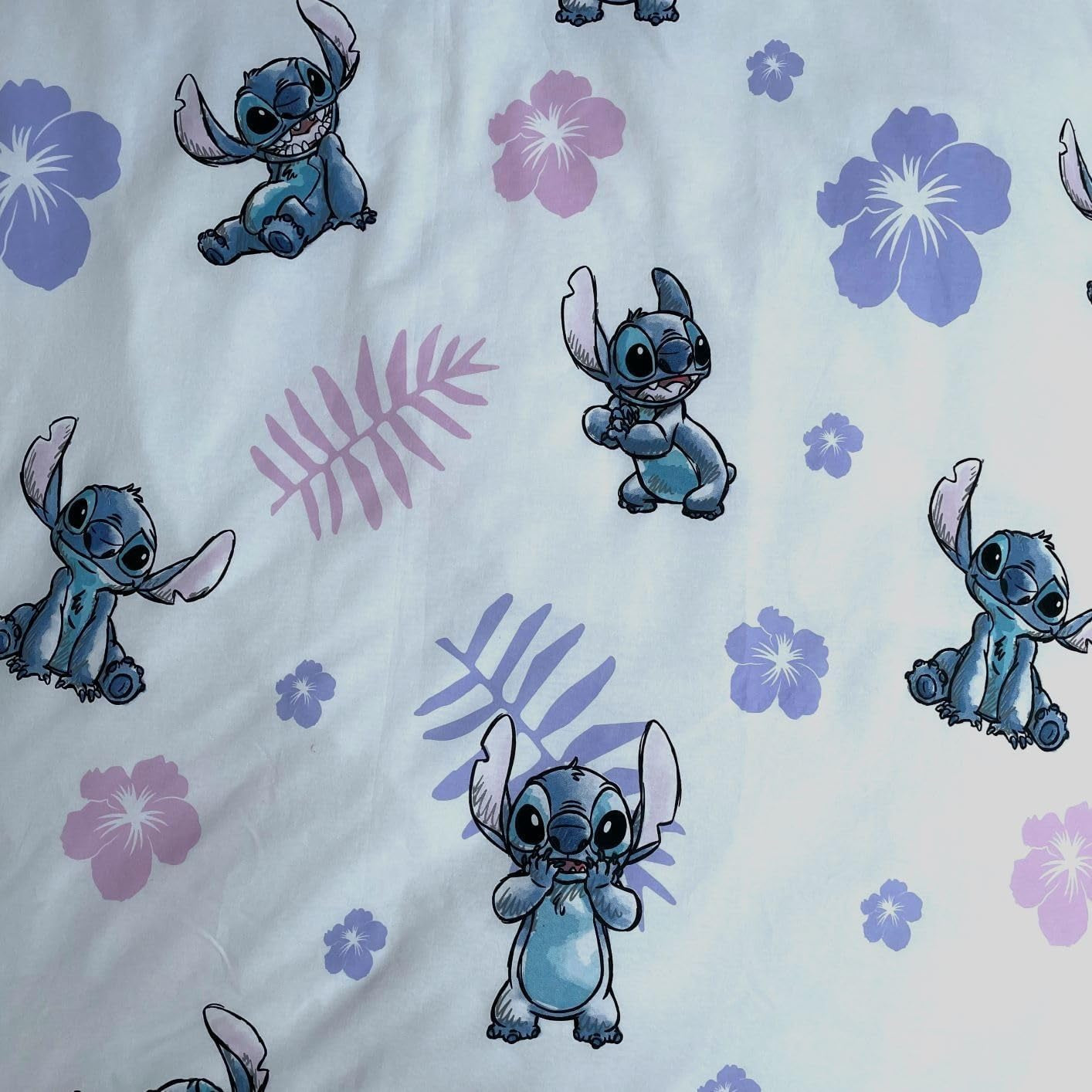 Lilo und Stitch 2-teilige Bettwäsche für Kinder, 100 % Baumwolle. Bettwäsche – Kinder Naty Shop