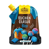 Kuchenglasur mit Zitronengeschmack, blaue Farbe, 125 Gramm Glasuren und Dekor Naty Shop Default Title