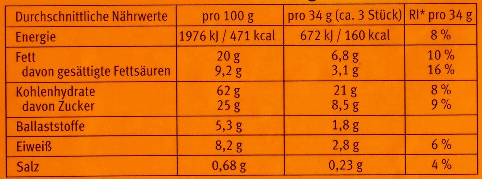 Bahlsen Hobbits Crunchy – Packung mit 18 Stück – Aufbewahrungsbox – ballaststoffreiche Haferflocken-Vollkornkekse (18 x 250 g)