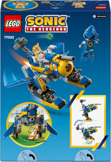 LEGO Sonic the Hedgehog Cyclone Vs. Metal Sonic – Mechs-Sammelspielzeug mit 2 Videospiel-Minifiguren – Geschenkidee für Jungen und Mädchen ab 8 Jahren und Teenager-Spielefans 77002 Bausätze Besuchen Sie den LEGO-Store