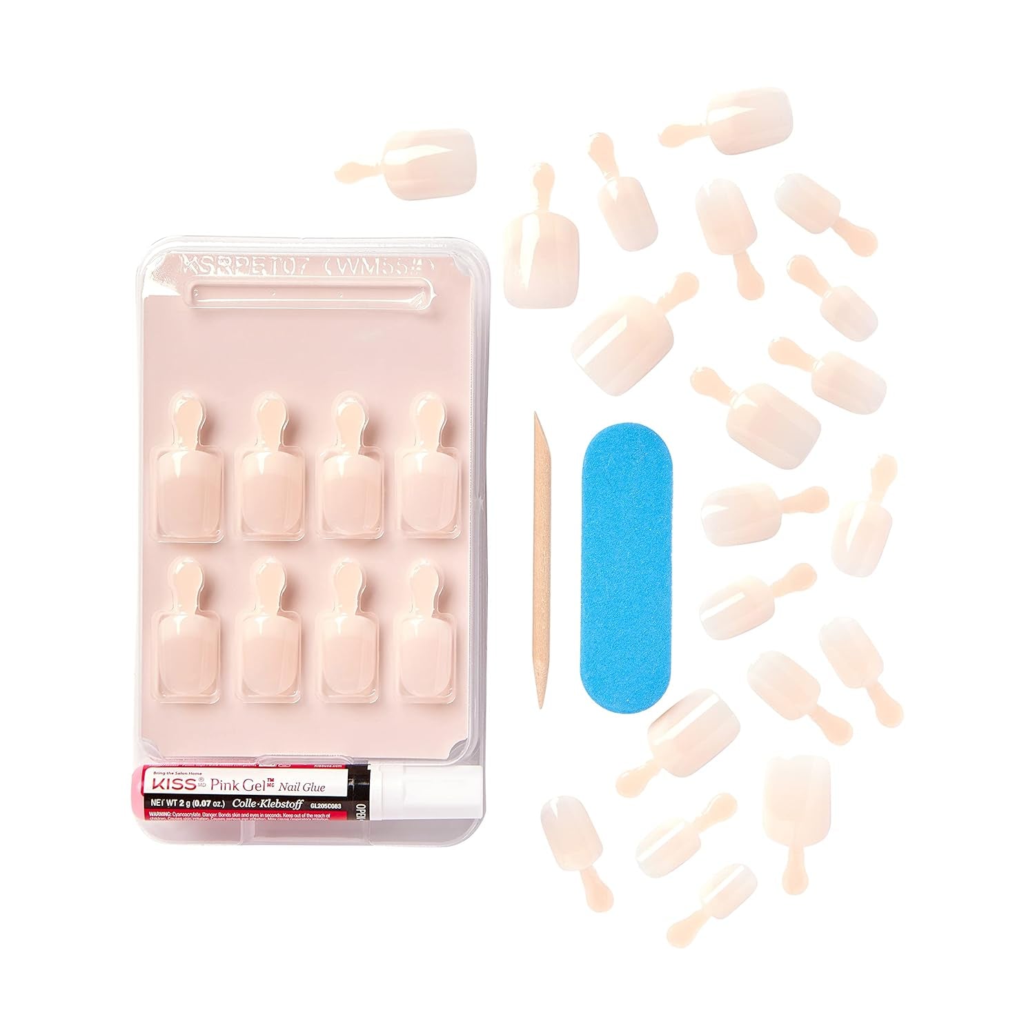 Kiss Nude Nails Amazing Nails (2er-Pack)