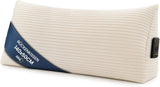 Federkissen, Rückenkissen, Samtkissen, Breite 70 cm – Lesekissen für Bett, Sofa und Sofa, großes Sofakissen, Wandkissen, Sofakissen, Lesekissen, Rückenstützkissen, hellgrau